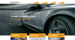 Desktop Screenshot of carrozzeriaspaggiari.com